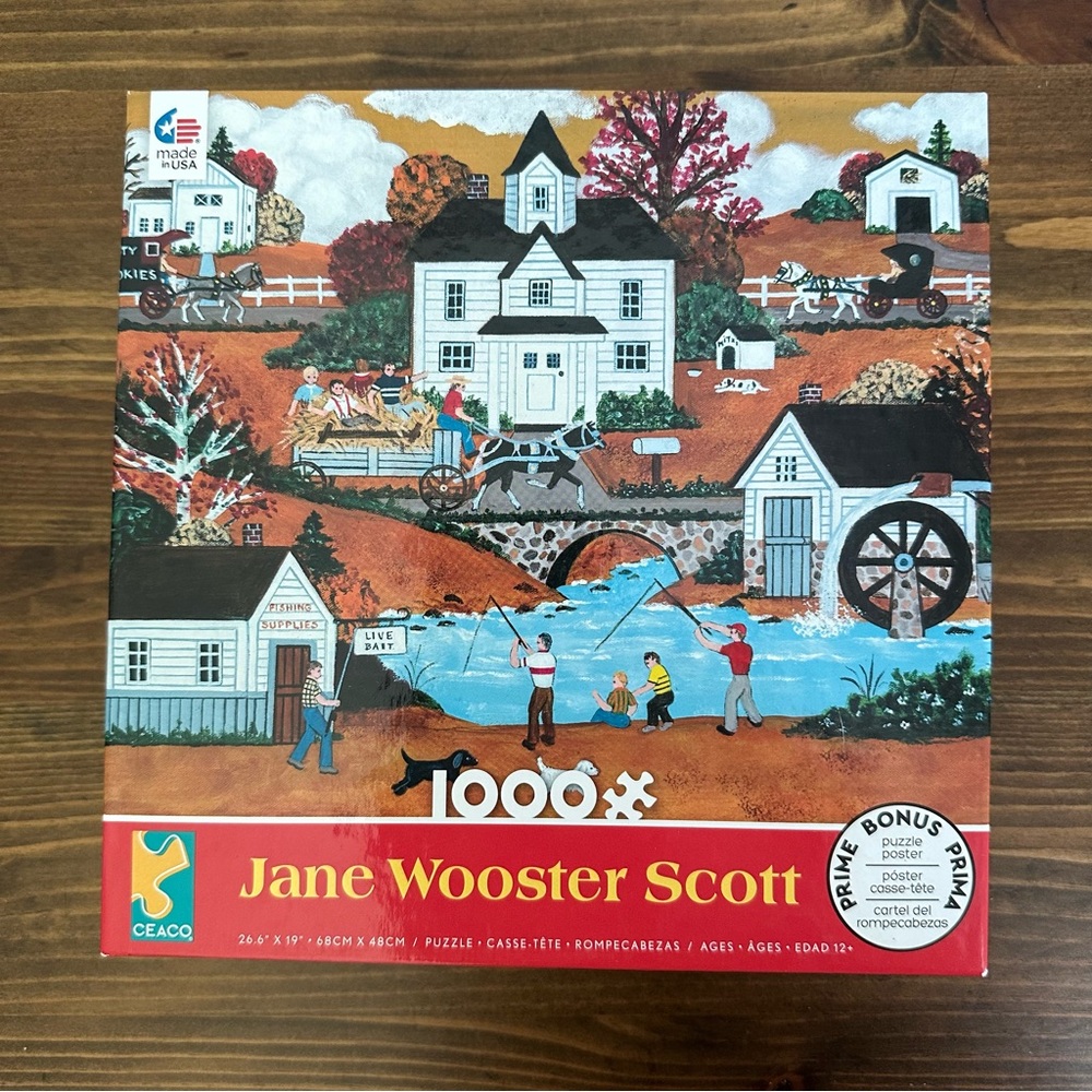 Complete Fall Scene Jane Wooster Scott Puzzle